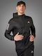 Adidas Sportliche Herrenjacke Wasserdicht und winddicht Schwarz