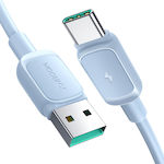 Joyroom USB 2.0 Cable USB-C male - USB-A male Μπλε 1.2m (S-AC027A14)