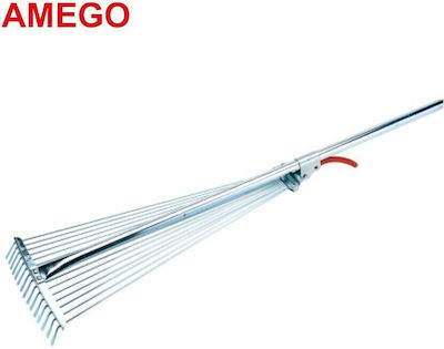 Amego AR7018 Lawn Rake with Handle