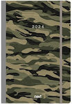 Next Ημερήσια Ατζέντα 2024 Trends Military 12x17cm