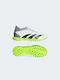 Adidas Παιδικά Ποδοσφαιρικά Παπούτσια Accuracy.3 με Καλτσάκι Λευκά