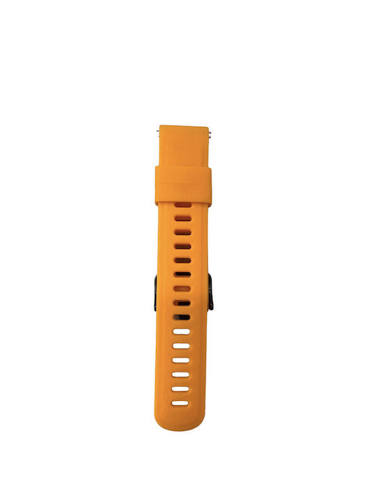 Rubber Strap Orange 20mm