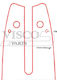 Visco Parts Chainsaw Blade Chainsaw Blade 40cm for Chain with Pitch 3/8"LP, Guide Bar Thickness .043"-1.1mm & Number of Drivers 55E 16 SW-43SR