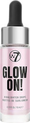 W7 Cosmetics Glow On Drops Highlighter Flare 10ml