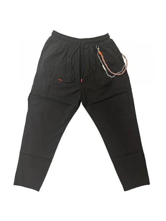 Pantaloni Elastic Negru