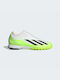 Adidas X Crazyfast.3 Laceless TF Niedrig Fußballschuhe mit geformten Stollen Cloud White / Core Black / Lucid Lemon