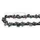 Visco Parts 258-66ΔΓ Верига за моторен трион с Разстояние .325", Дебелина на водачите .058"-1.5мм & Брой водачи 66E