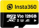 Insta360 microSDXC 128GB Clasa 10 U3 V30 A1 UHS-I