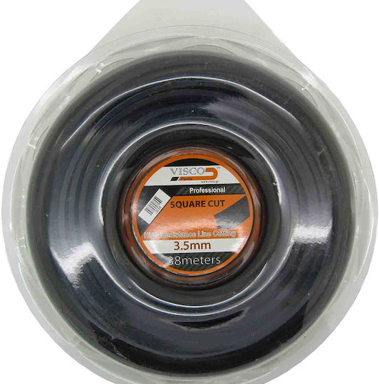 Visco Parts 3538 Μεσινέζα Τετράγωνη Μήκους 38m και Πάχους 3.5mm