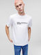 Karl Lagerfeld Herren T-Shirt Kurzarm Weiß