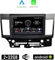 Booma Sistem Audio Auto pentru Mitsubishi Magazin online 2008> (Bluetooth/USB/WiFi/GPS/Apple-Carplay/Android-Auto) cu Ecran Tactil 9"