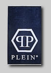 Philipp Plein Πετσέτα Θαλάσσης Μπλε 180x100εκ.