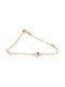 Kids Gold Chain Bracelet 9K with Figure for Girl