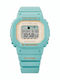 Casio G-shock Дигитален Дамски Часовник 43мм Кварцов Син Каучуков Каишка