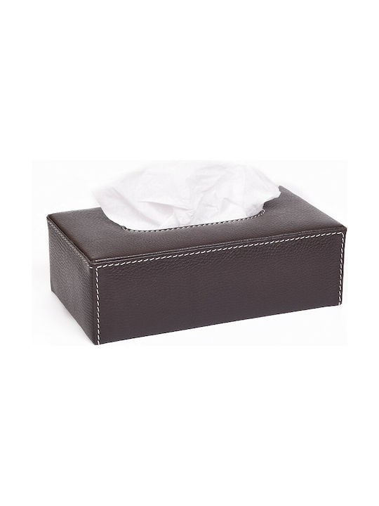 BagCity Θήκη για Χαρτομάντηλα Καφέ 22.5x11.5x7cm XLTIS02