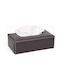 BagCity Θήκη για Χαρτομάντηλα Καφέ 22.5x11.5x7cm XLTIS02