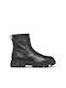 Geox Vilde Leather Women's Ankle Boots Black