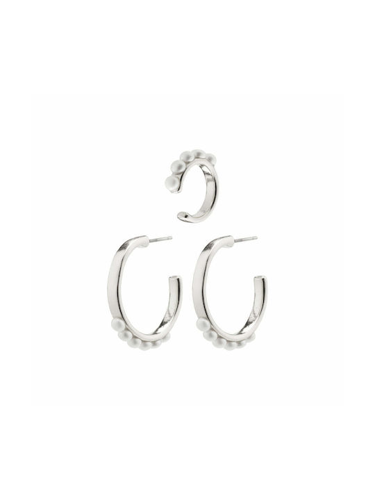 Pilgrim Set Earrings Hoops