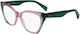 Liu Jo Women's Butterfly Prescription Eyeglass ...