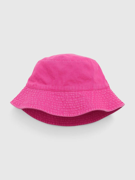 GAP Kids Fabric Bucket Hat with UV Protection Pink