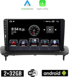 Kirosiwa 2004-2012 Ηχοσύστημα Αυτοκινήτου για Volvo S40 2004-2012 (Bluetooth/USB/WiFi/GPS/Apple-Carplay/Android-Auto) με Οθόνη Αφής 9"
