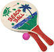 Kids Beach Rackets Set 2pcs with Ball