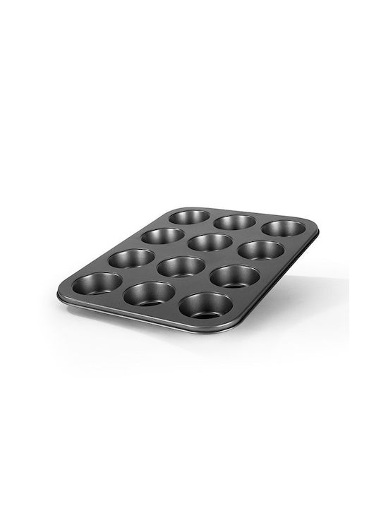 Sugar Love Non-stick Aluminum Cupcakes & Muffins 12 Cups Baking Pan 35x26.5x3cm