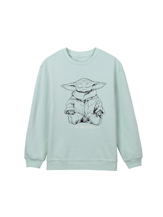 Cerda Sweatshirt Star Wars Green Cotton