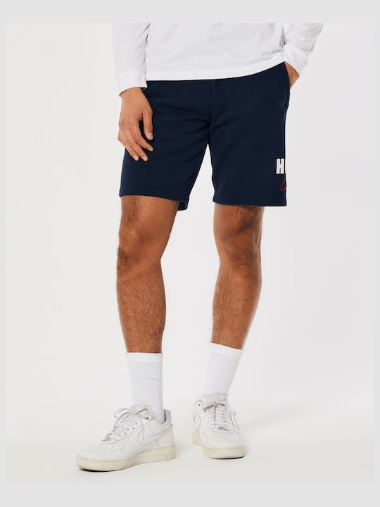 Hollister Αθλητική Ανδρική Βερμούδα Navy Μπλε Hollister Αθλητική Ανδρική Βερμούδα Navy Μπλε