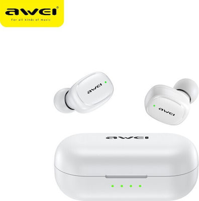 Awei T13 Pro In-ear Bluetooth Handsfree Căști cu Rezistență la Transpirație și Carcasă de Încărcare Alά