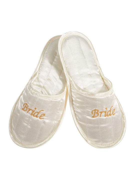 Brautschuhe Damen Hausschuhe Beige