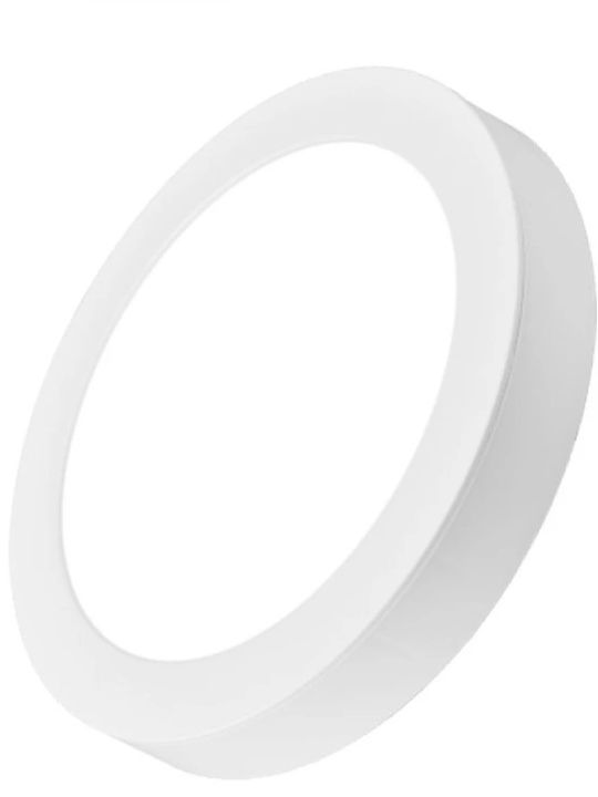 Braytron Round Outdoor LED Panel 12W with Natural White Light 4000K 17.2cm