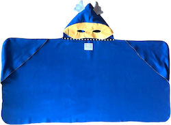 Little Champions Kinder Strandponcho Blau