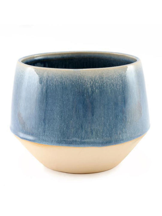 Atmosphera Pot Blue 16x16x20cm