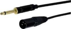 GBC XLR male - 6.3mm male 5m 14.1701.05