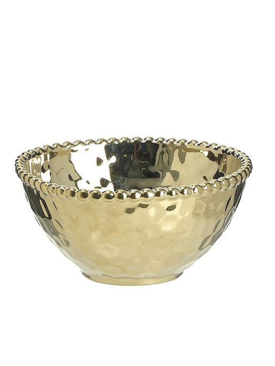 Inart Porcelain Decorative Bowl 14x13x7cm