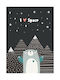 Walls Poster Bear in the Mountains WALLS 101005 02 09 015 020 15x20cm