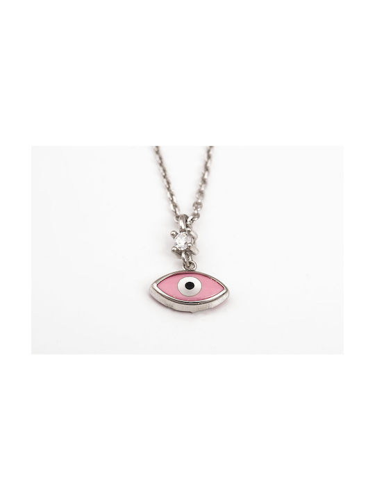 Kosmima Shop Necklace Talisman Eye from Silver