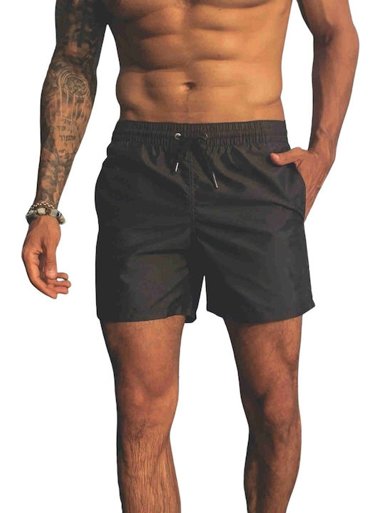 AngelSin Herren Badebekleidung Shorts Schwarz