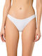 Βαμβακερά Γυναικεία Slip 3Pack Λευκά