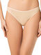 Βαμβακερά Women's Slip 3Pack Beige