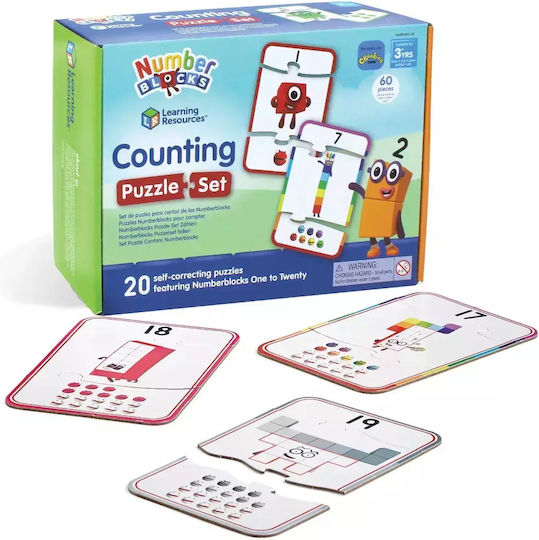 Learning Resources Numberblocks Εκπαιδευτικό Παιχνίδι Γνώσεων για 3+ Ετών