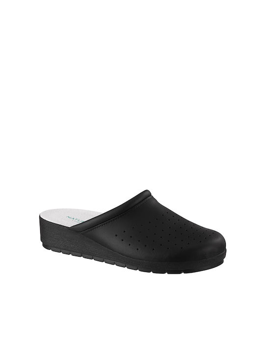 Naturelle Clogs Schwarz