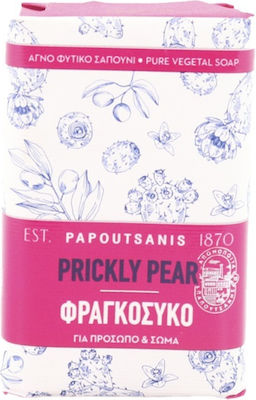 Papoutsanis Prickly Pear Baton de săpun pentru Fața & Corpul 150gr