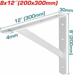 Total Metallic Angle Ruler 30cm