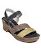 Leather Women's Sandals Green 654647190