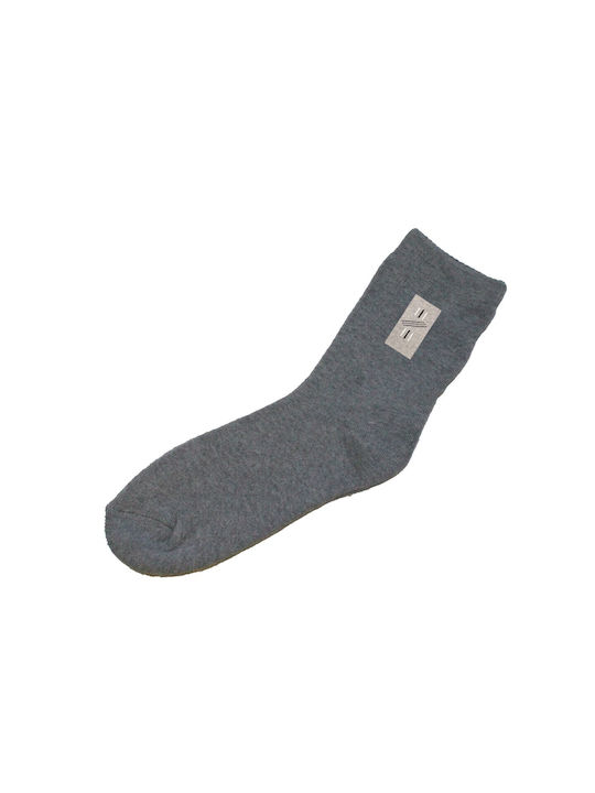 YTLI Men's Socks Gray