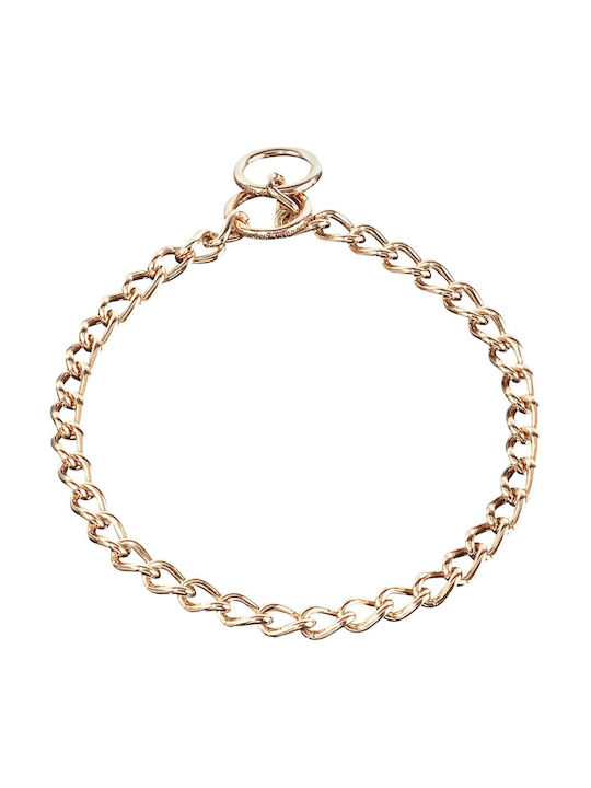 Sprenger Edelstahl Hundehalsband aus Kette in Silber Farbe Klein 3mm x 60cm