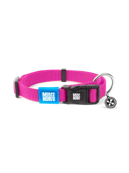 Max & Molly Dog Collar Small Pink