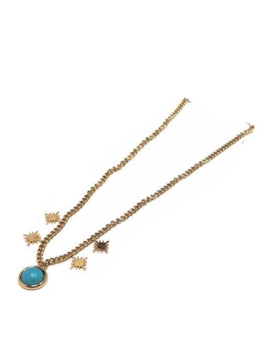 Karma Gifts Gold Plated Anklet from Stainless S...